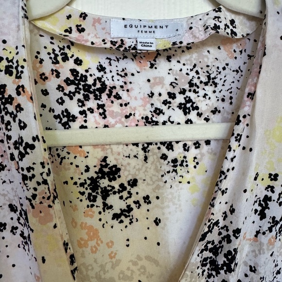 EQUIPMENT - Kimono Tavine Silk Wrap Dress - Picture 8 of 13